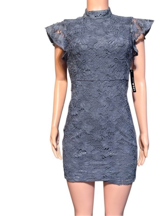 Ina Dresses & Skirts - SER.O.YA Floral Lace Midi Dress aqua